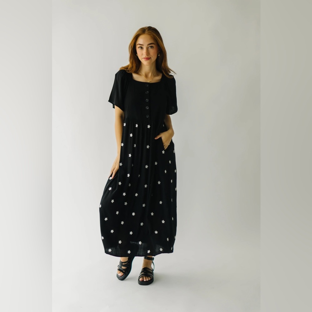 Martinsburg Embroidered MIDI Dress